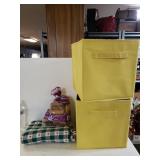 Storage Bins, Table Cloth, & Coin Rolls