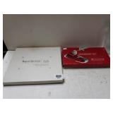 Cranberry Set & Cutlery