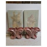 Shell Painting & Vases