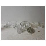 Glass Candle Stick Holders