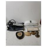 Wall Phone, Razor, & Vintage Beauty