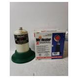 Radiant Heater & Propane Fuel Cylinder