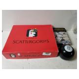 Scattergories, Magic 8 Ball, & Dominos