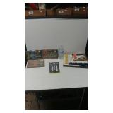 (3) Boxes Of Decorative Matches, Gold Tees,