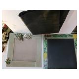 Trunk Mat, Fruit/green Rimmed Chalk Board & Green