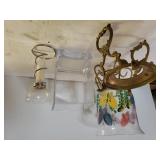 Glass Butterfly Candle Holder, Glass Vase,