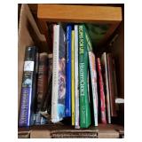 Assorted Books,  VHS Tapes, Tropical Cafe Picture