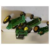 Assorted John Deere Tractors