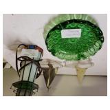 Vintage Sailboat Ashtrays, Lighthouse Night