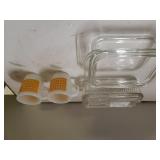 Fire King Mugs & Pyrex Refrigerator Dishes