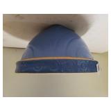 Antique Blue Stoneware Bowl