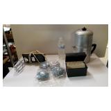 Vintage Coffee Pot, Electrical Mixer, Index