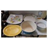 Decorative Serving Plates And Bowls