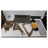 Assorted Tools, Tool Shelf, And More