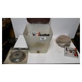 Bucket Of 5" Power Tool Sandpaper Discs And 6"