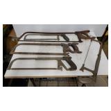 (5) Various Sized Hacksaws