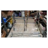 (2) Walkers And Crutches