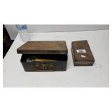 Metal Drill Index Box With Drill Bits And Metal