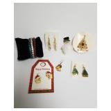 Christmas Jewelry - Some Vintage - Earrings,
