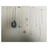 (12) Costume Necklaces