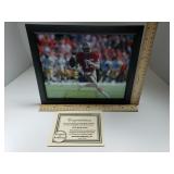Autographed Picture Of Joe Montana (Framed) -