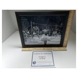 Autographed Picture Of Muhammad Ali & Joe Frazier