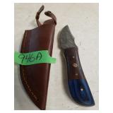 Damascus Pocket Knife