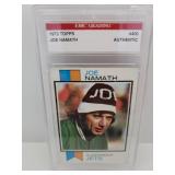 1973 Topps Joe Namath Football Card - Jets