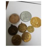 (8) Exonumia Tokens- Boy Scouts, National Parks,