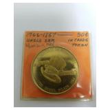 1766-1854 Uncle Sam Coin Hudson, NY