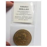 1838-1917 Hawaii Dollar
