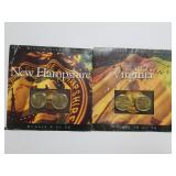 (2) U.S. Minted State Quarters - New Hampshire,