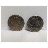 (2) 1979 Susan B. Anthony Dollars
