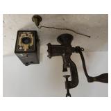 Table Grinder,  Candle Suffern, Vintage Camera