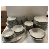 79 pieces English Garden Fine China Dishes