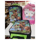 Hello Kitty & Toy Story Suitcases