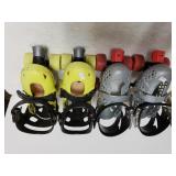 Grey  & Yellow 3-6 Sized Roller  Skates