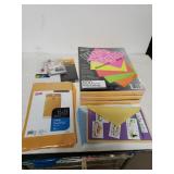 Colorful  Fluorescent Paper, Assorted Greeting