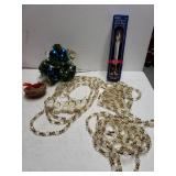 Gold/silver Beads, Snowmen Tree Ornaments,