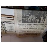 Assorted Newspapers Regarding JFK Death & JFK