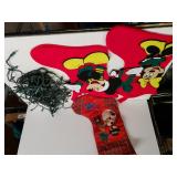 Mickey & Minnie Stockings. Snowman Stockings,