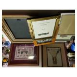 Assorted Frames & Pictures