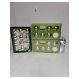 Two Boxes Of Martha Stewart Ornaments And A Box