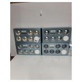 Four Boxes Of Martha Stewart Glass Ornaments