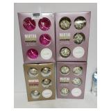 Four Boxes Of Martha Stewart Ornaments,  Two