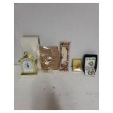 Christmas Jewelry,  Bookmark, Ornament, And Clock