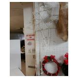 Christmas Wreath And Star Light Up