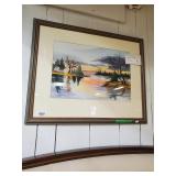 Peaceful View Painting Done By Rose Doster