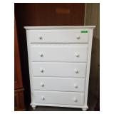 51 ¼" Tall Dresser With Five Drawers