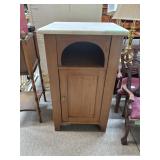 Marble Topped Cupboard